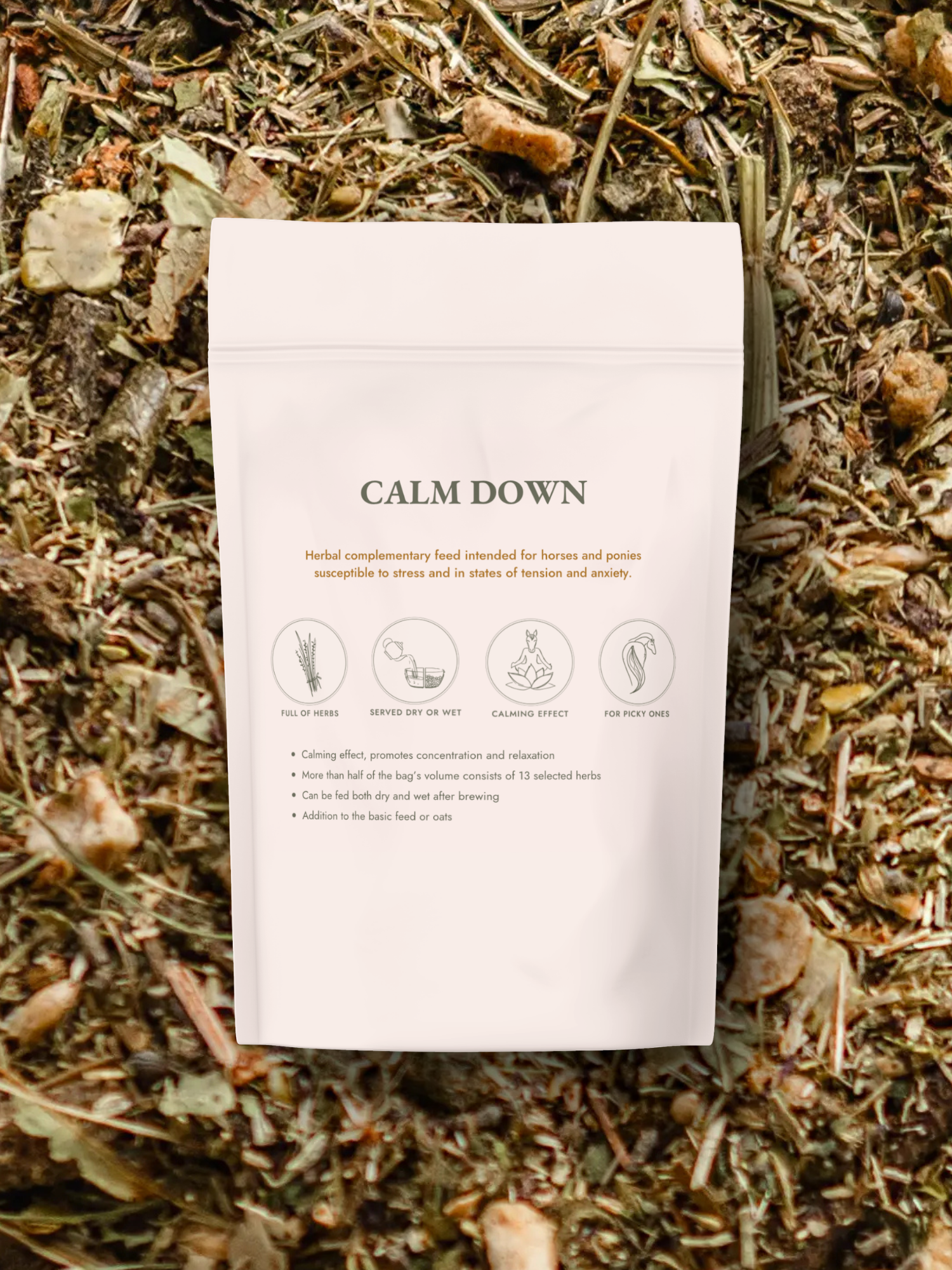 Herbs for horses Calm Down – Sample