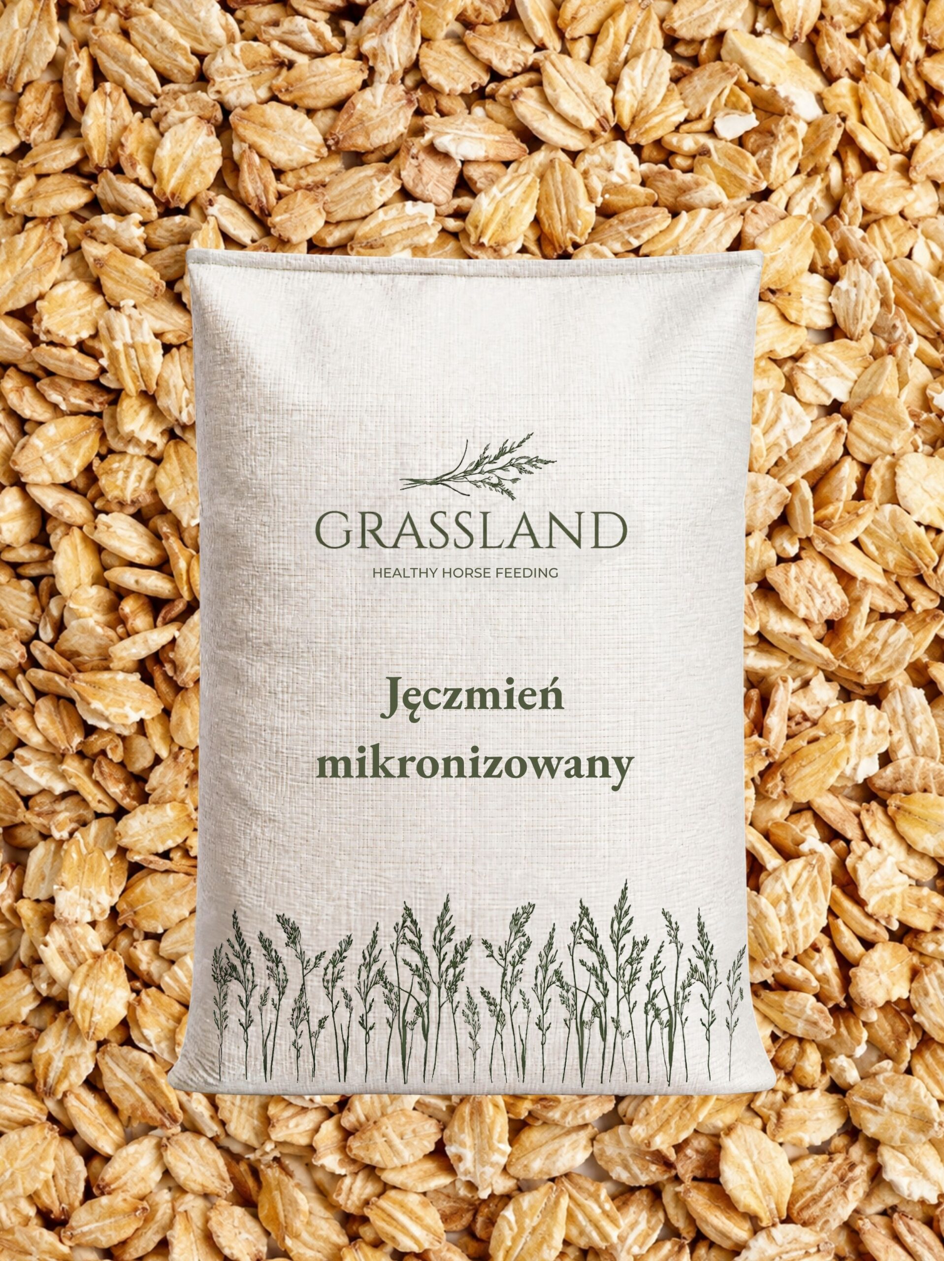 Mikronisierte Gerste