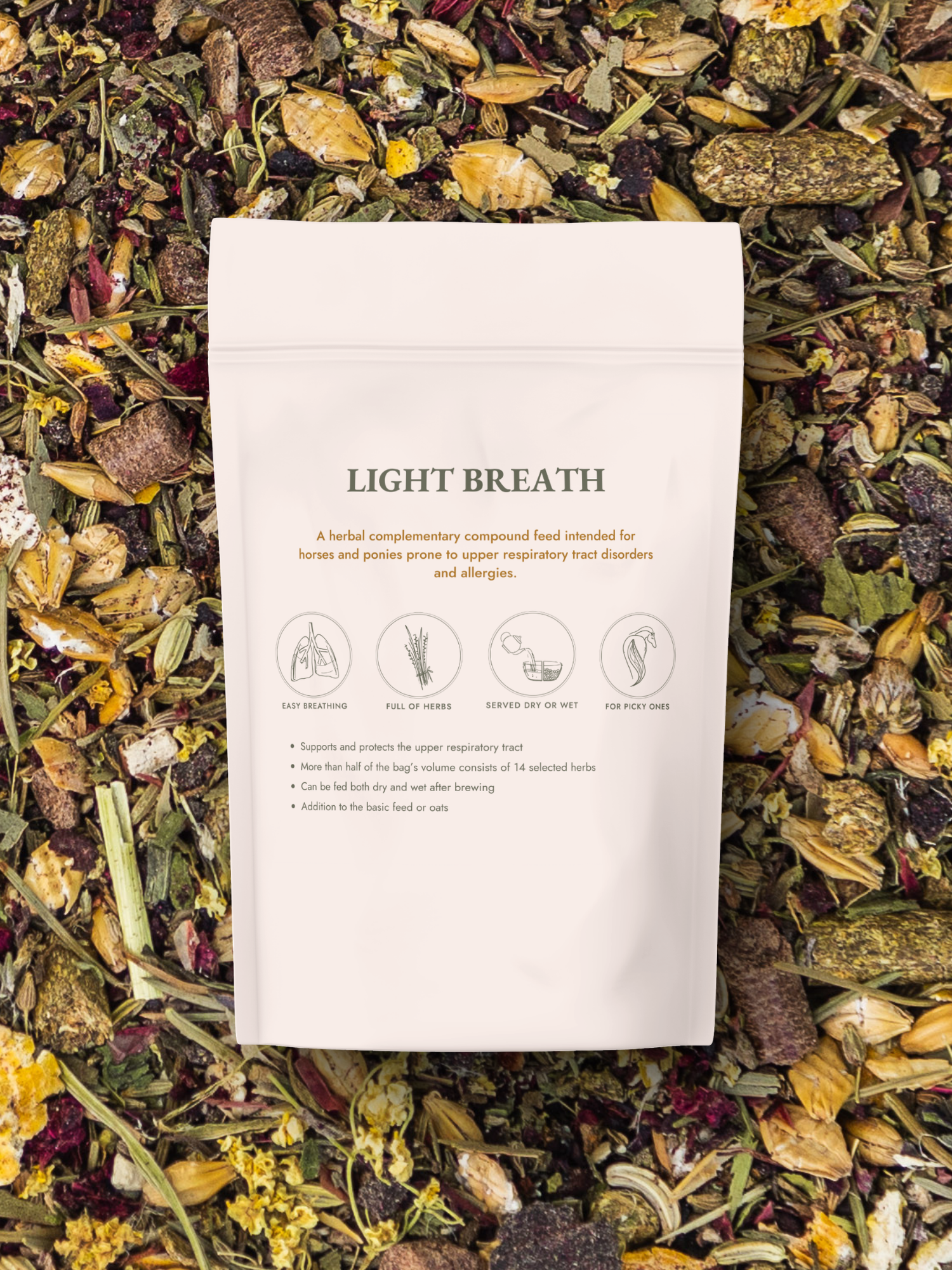 Herbs for horses Light Breath – Sample