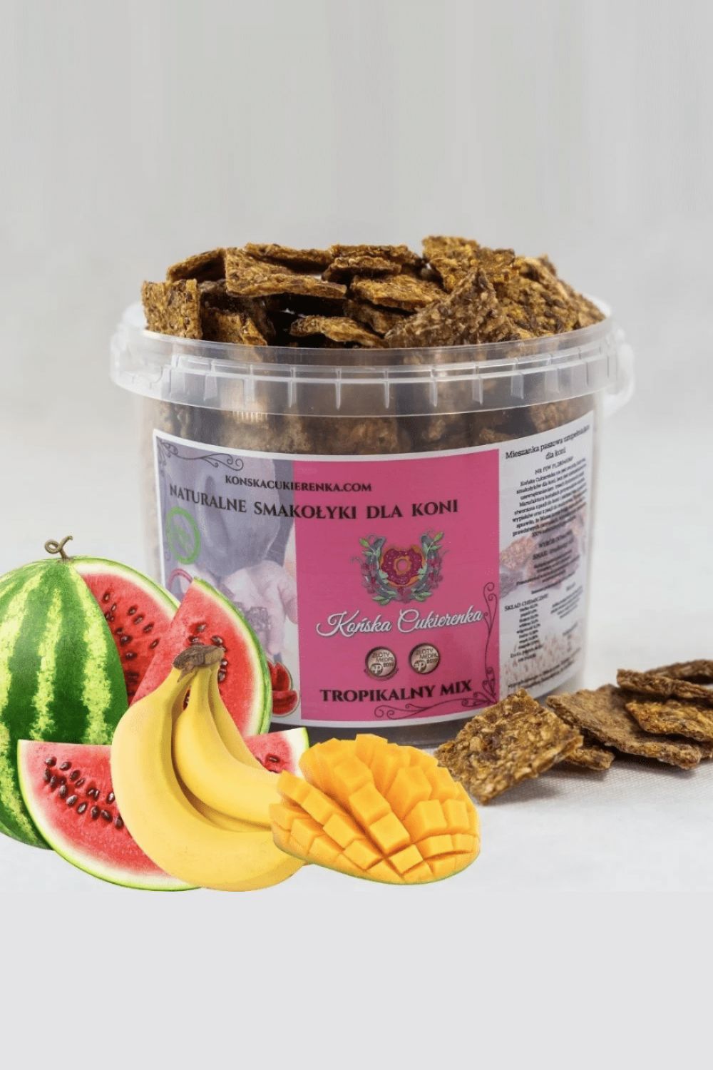 Tropikalny MIX – Naturalne smakołyki dla koni