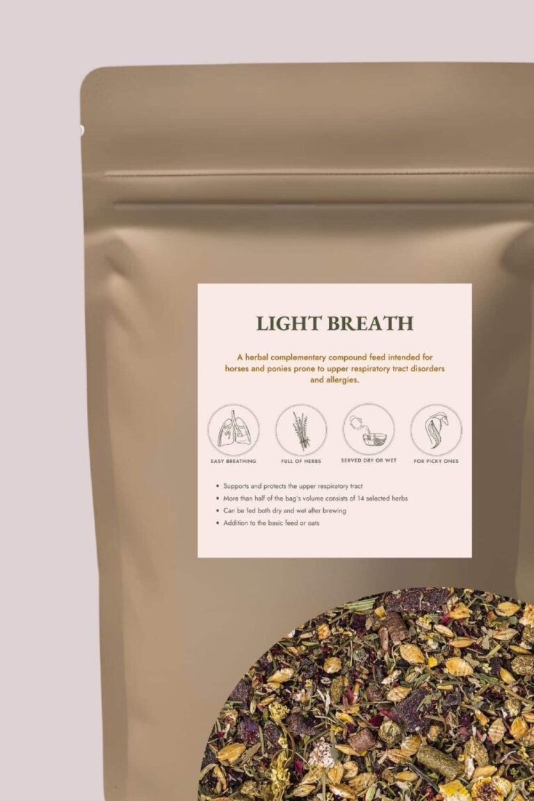 Zioła dla koni Light Breath – Próbka