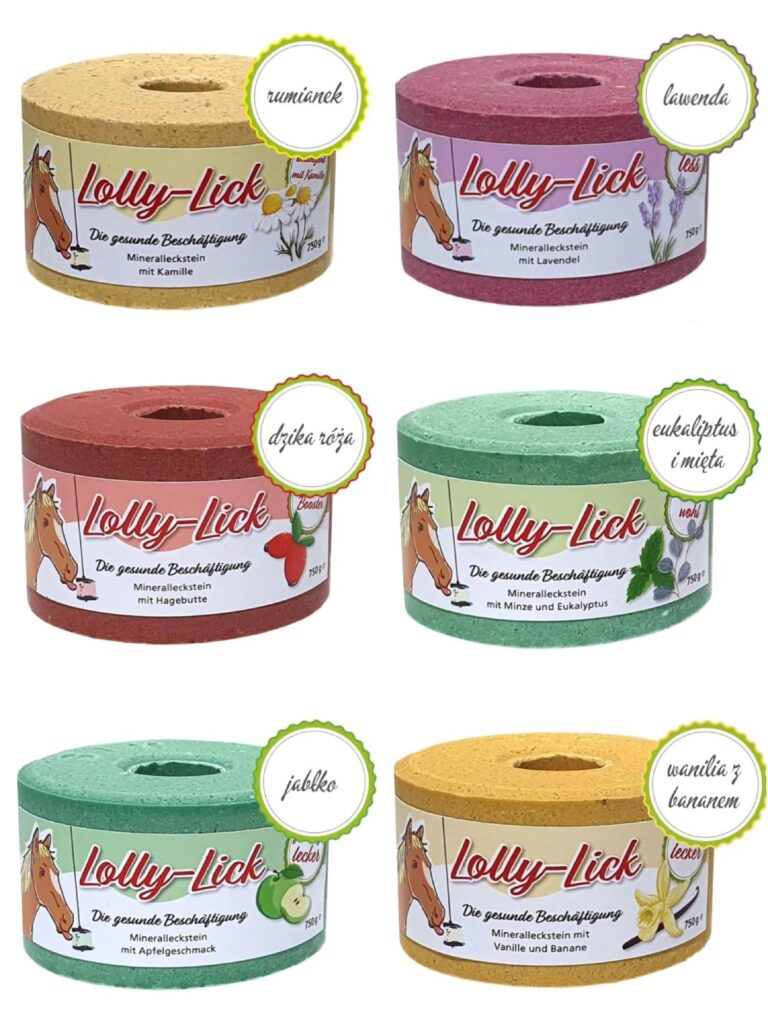 Lolly-Lick – lizawki dla koni