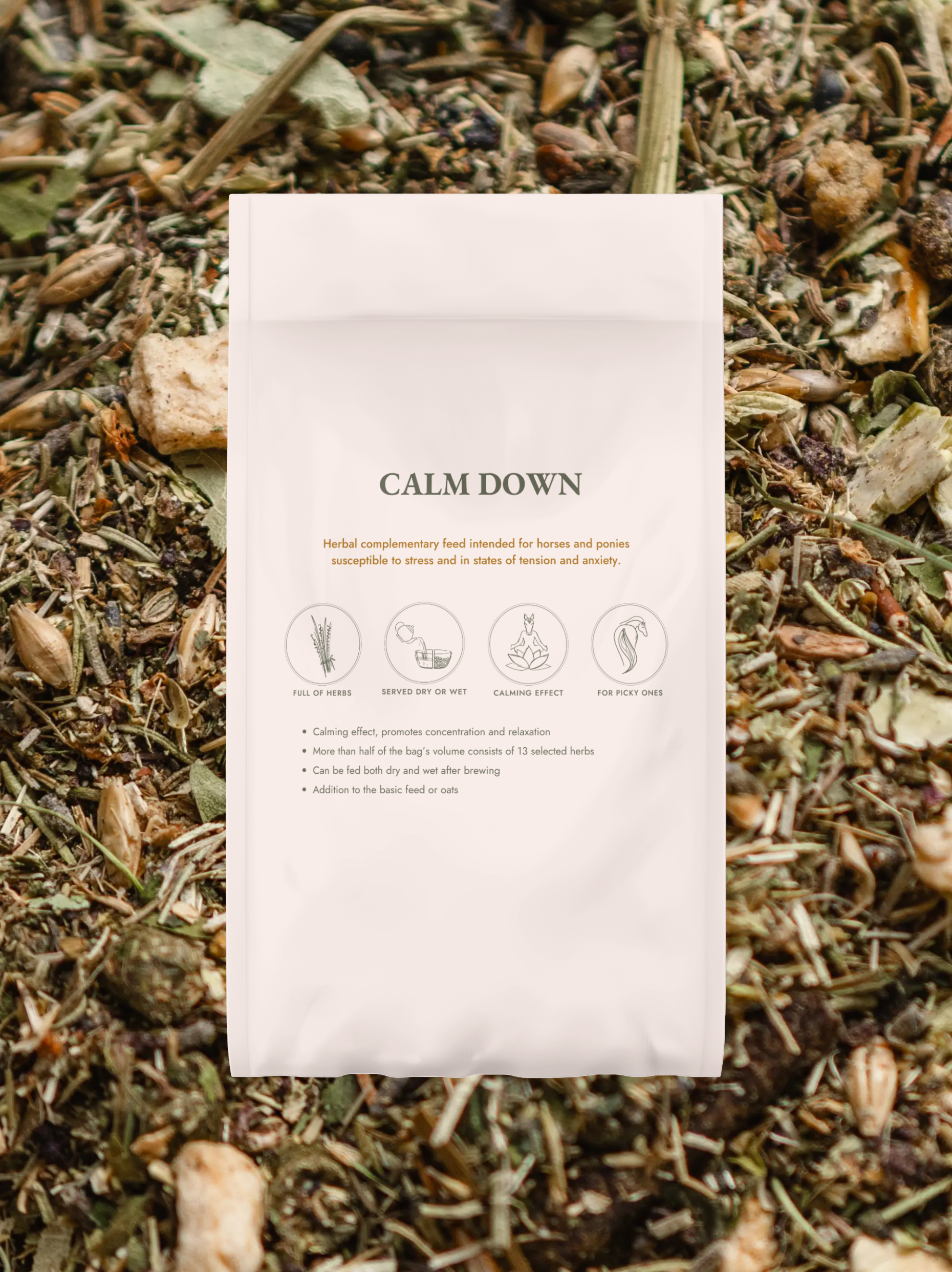 Herbs for horses Calm Down